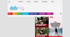 Desktop Screenshot of dailymoslem.com